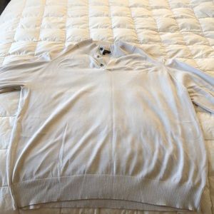 DKNY button down sweater - Beige - XXL